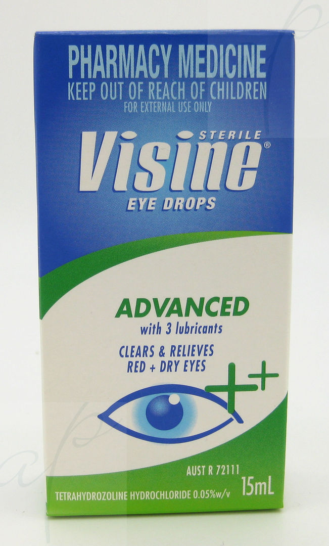 Visine Advanced Eye Drops image 0